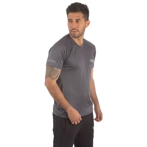 Polo Deportivo color Plomo