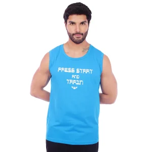 Polo Manga Cero modelo "Press Start" color Turquesa