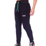 Negro / pasador verde