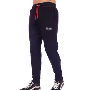 Jogger Deportivo color Negro con Rojo