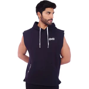 Polera Manga Cero color Negro con Blanco