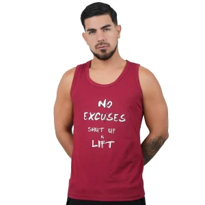 Bividi deportivo modelo "No Excuses" color Guinda