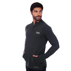 Polera Slim Fit color Verde Oscuro