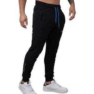 Jogger Deportivo color Negro con Azul
