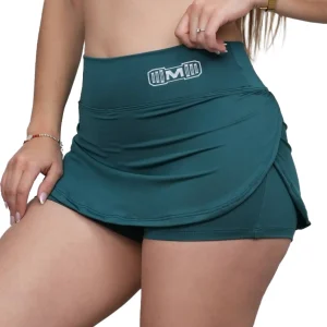 Short Falda Deportivo color Verde